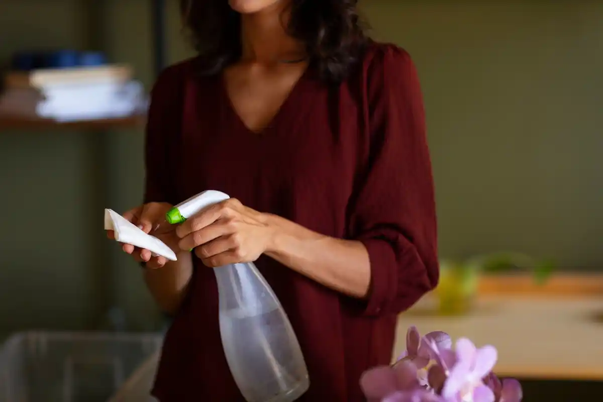 natural vinegar cleaning spray home