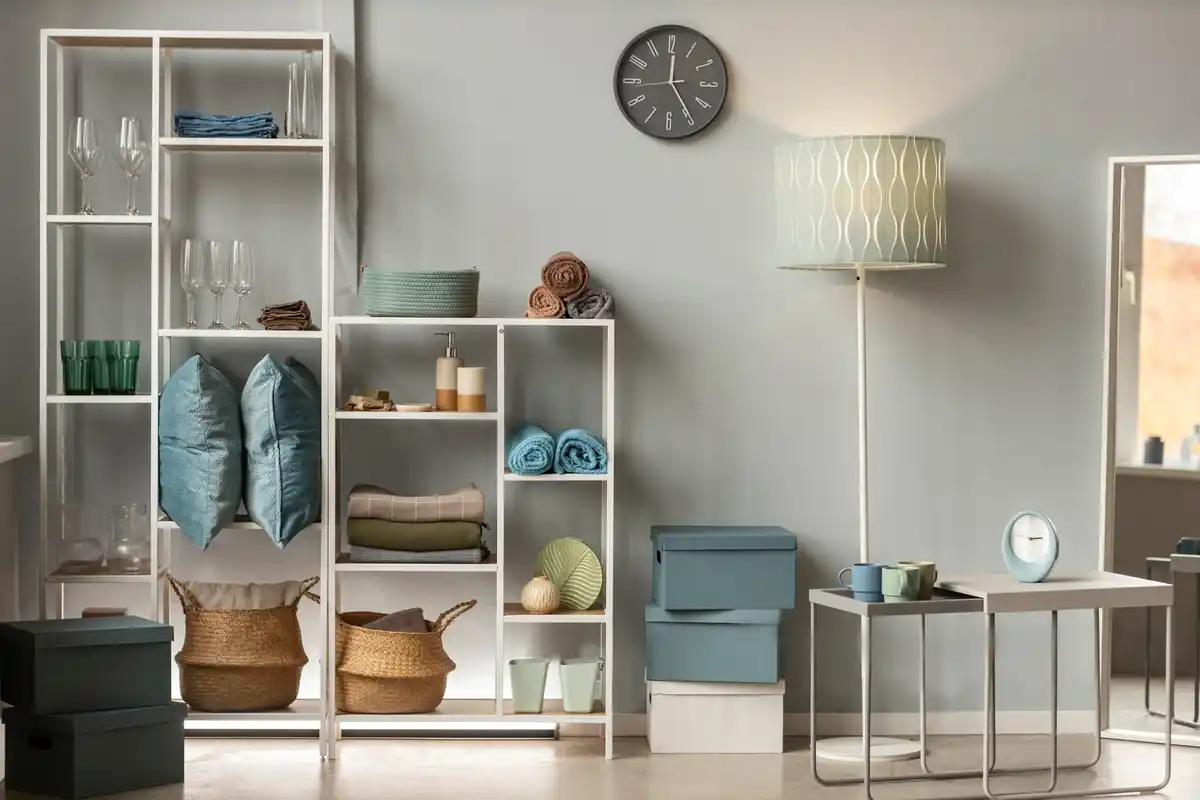 decluttering at home organized tidy space