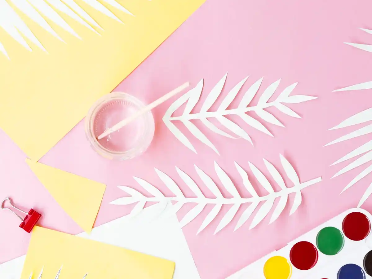 creative handmade craft tips close-up colorful materials