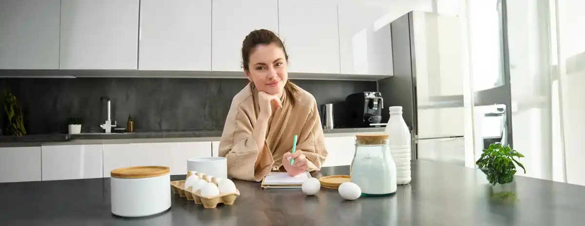 clean modern kitchen natural cleaning products Dutch kitchen