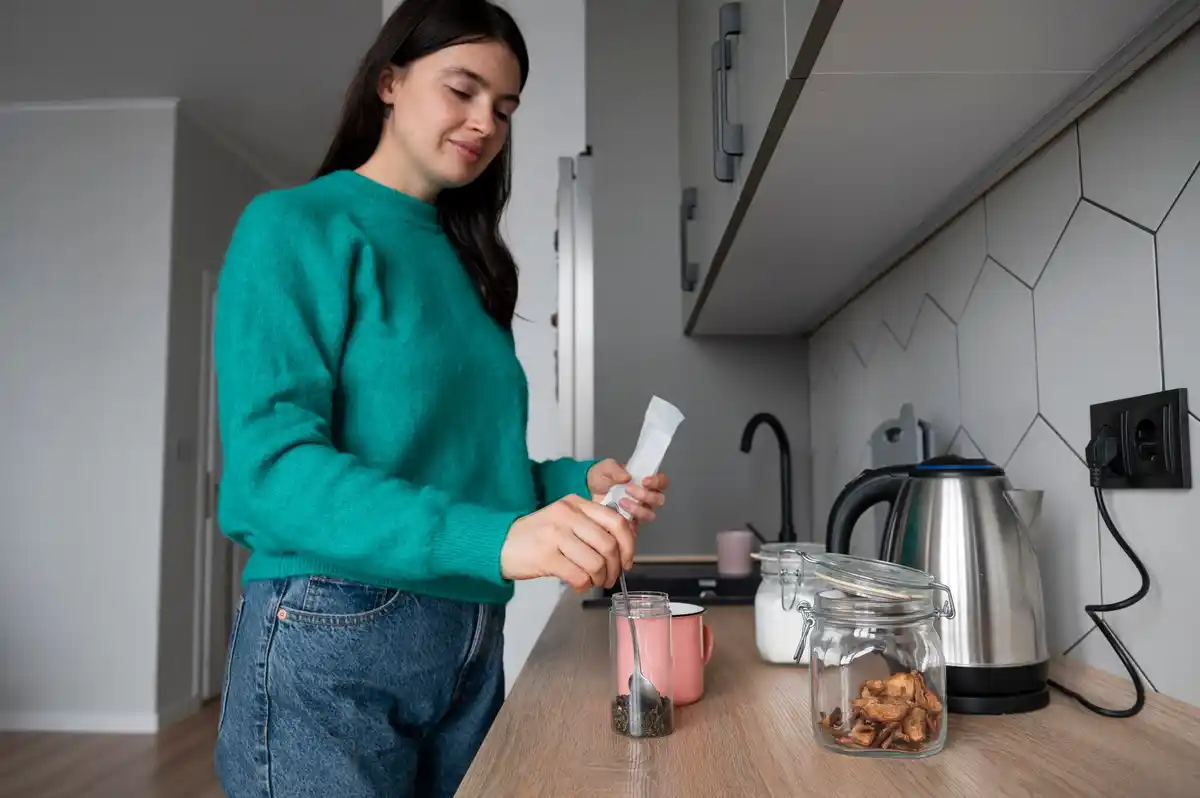 efficient home cleaning routine Dutch housewife timer