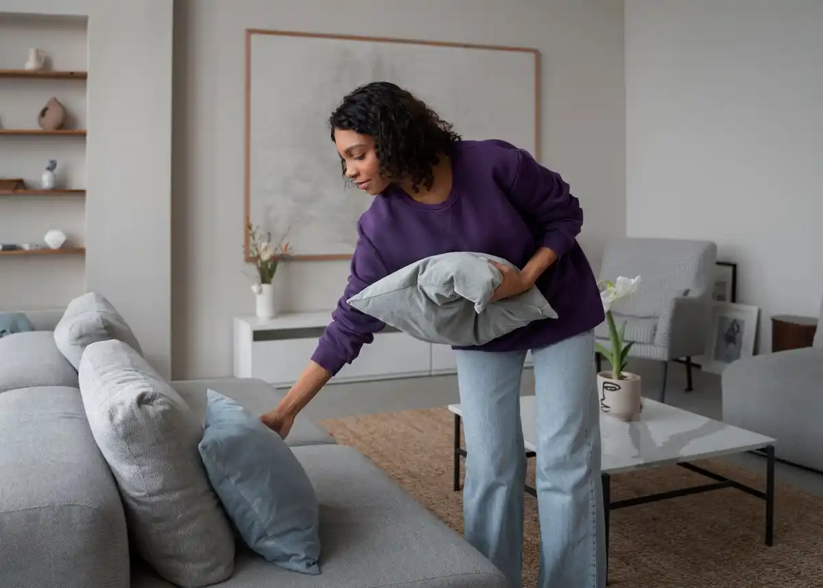 clean home tips minimalistic tidy room