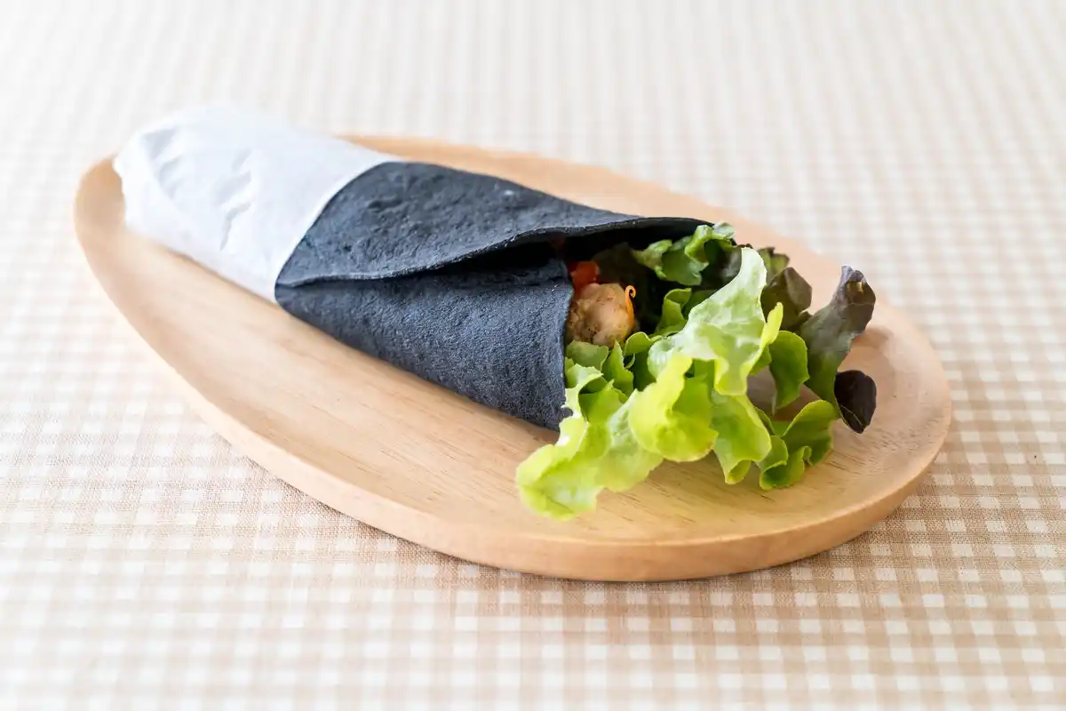leftover vegetable wraps