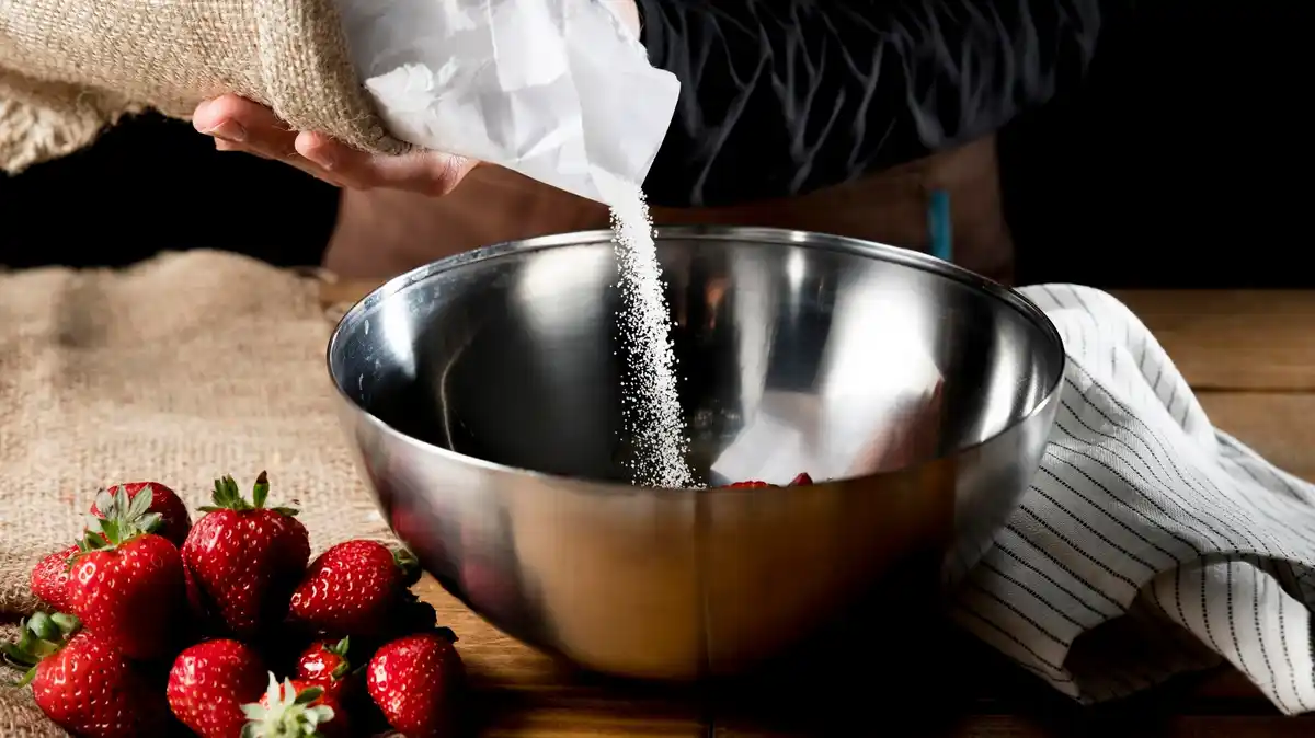 salt added to boiling water cooking vegetables