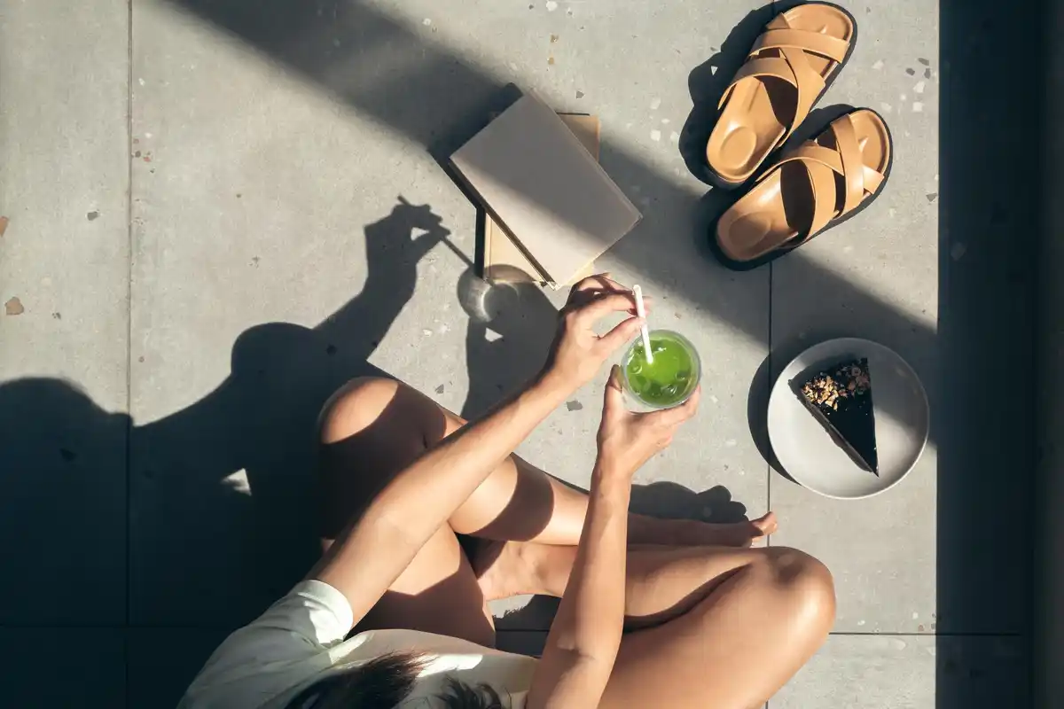 Relaxing short break outdoors