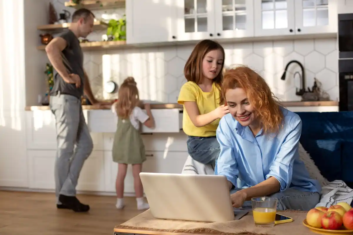 family tidy up routine at home