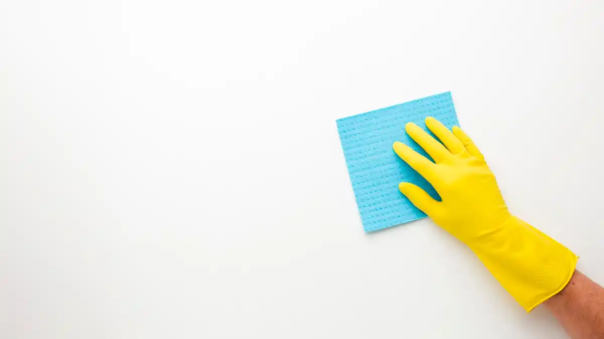 microfiber cleaning cloth wiping dust surface