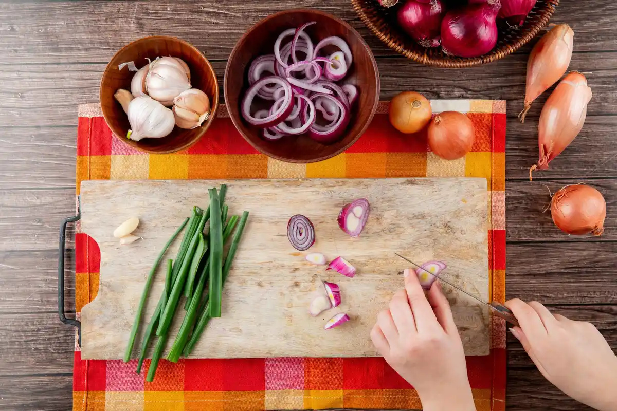 preparing vegetables before cooking kitchen tips