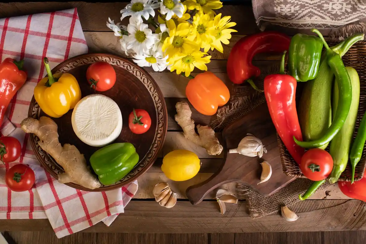 Dutch home cooking local ingredients market vegetables