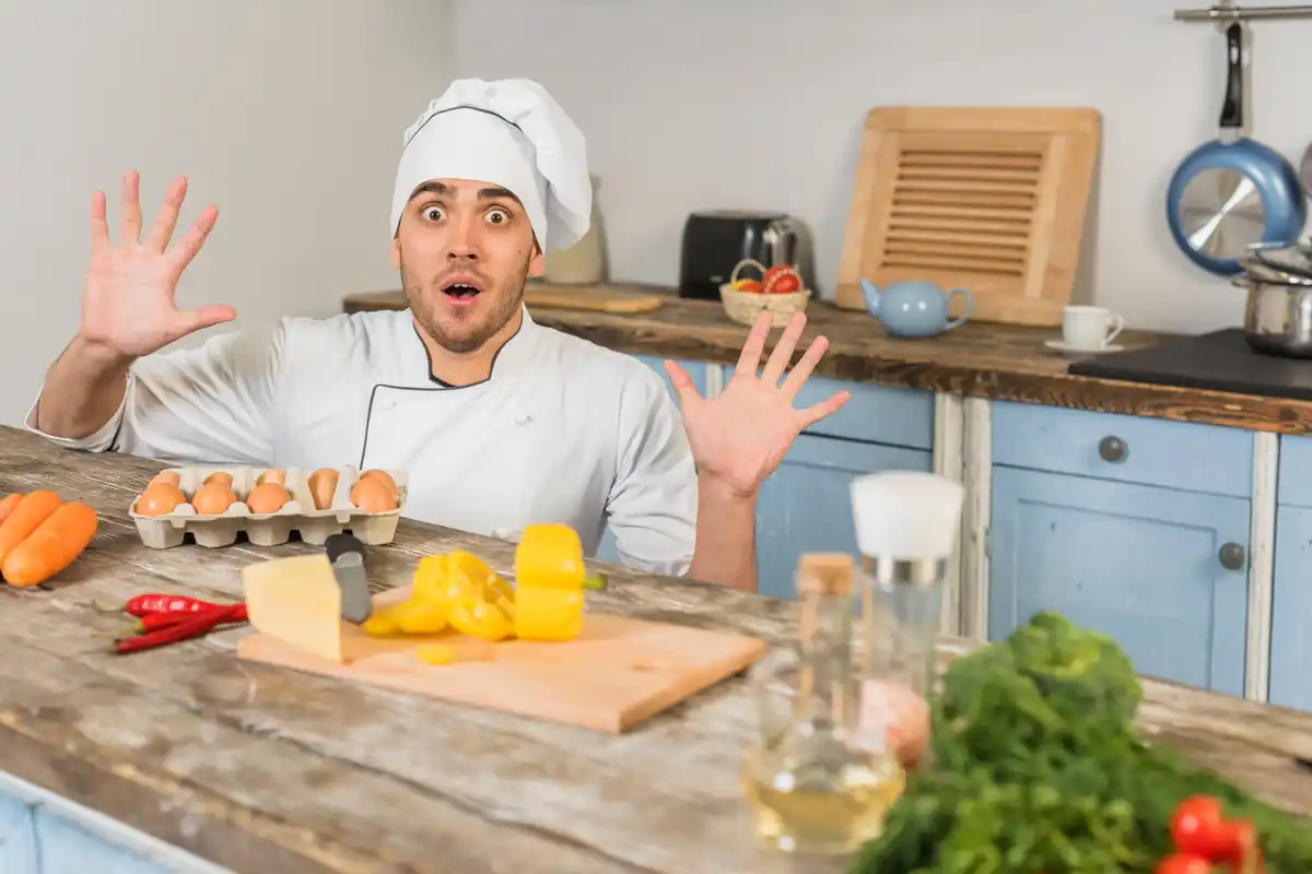 funny cooking mistake kitchen