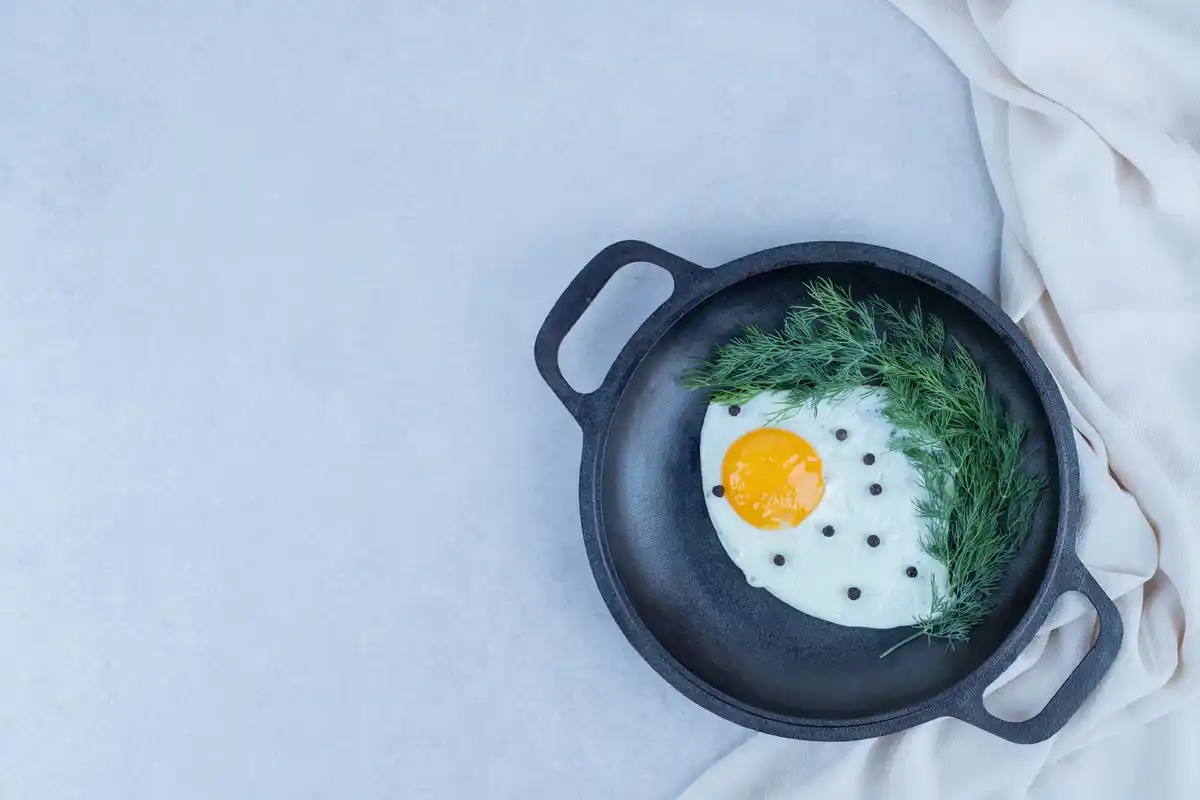 perfect boiled eggs Dutch breakfast kitchen close up