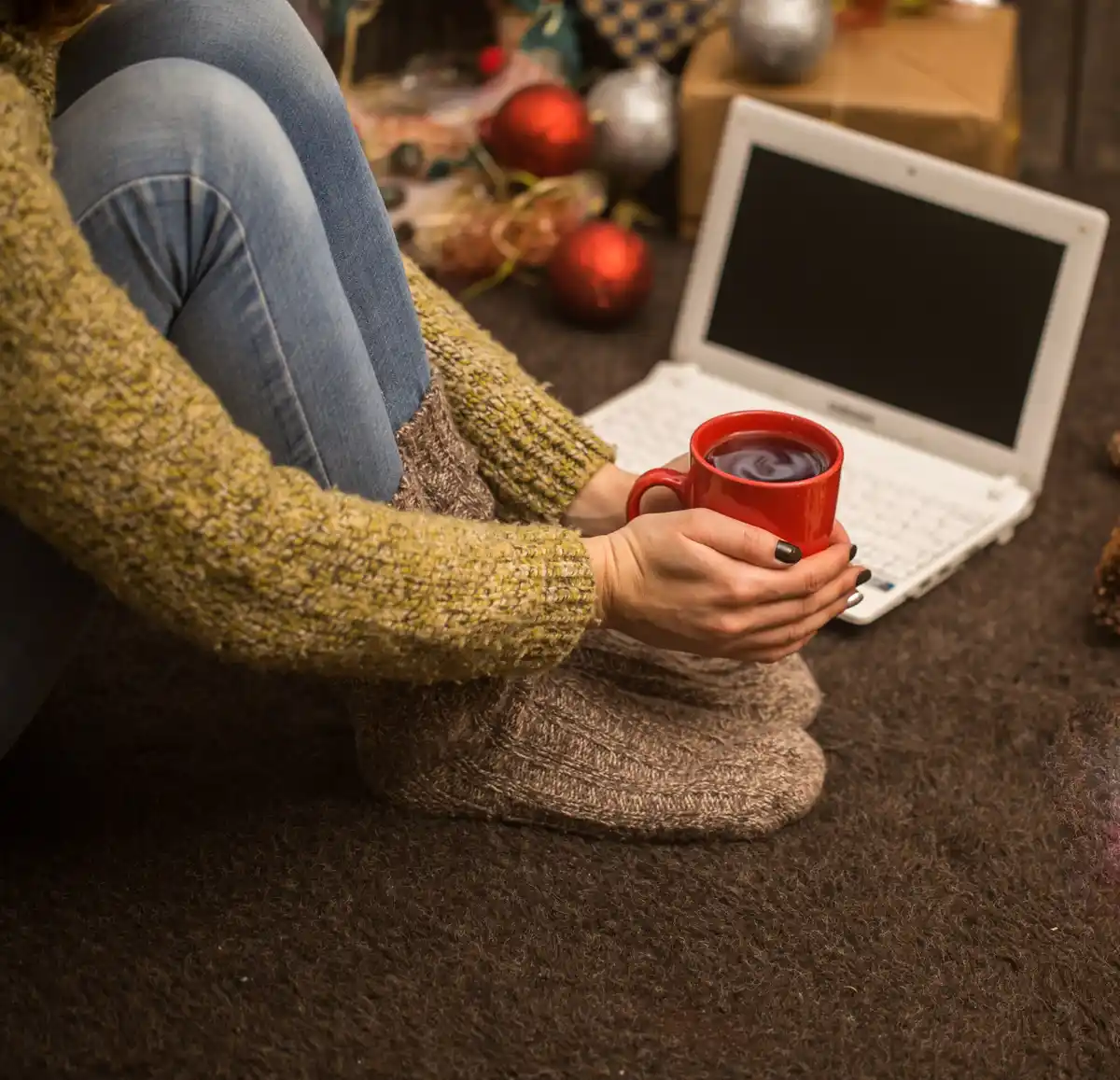 cozy home office relaxation
