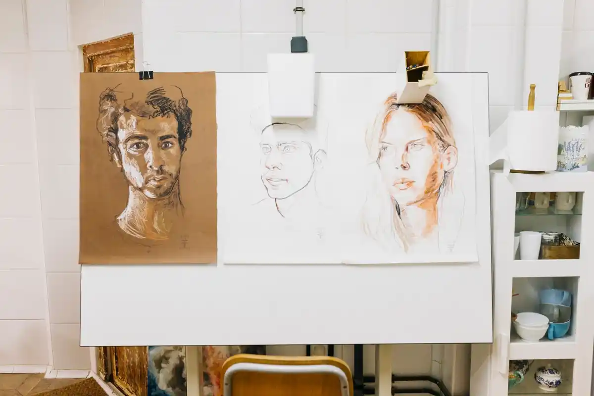 art restoration quick fix before and after