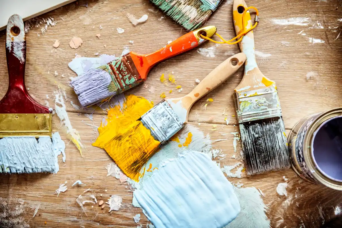 old painting restoration diy tools