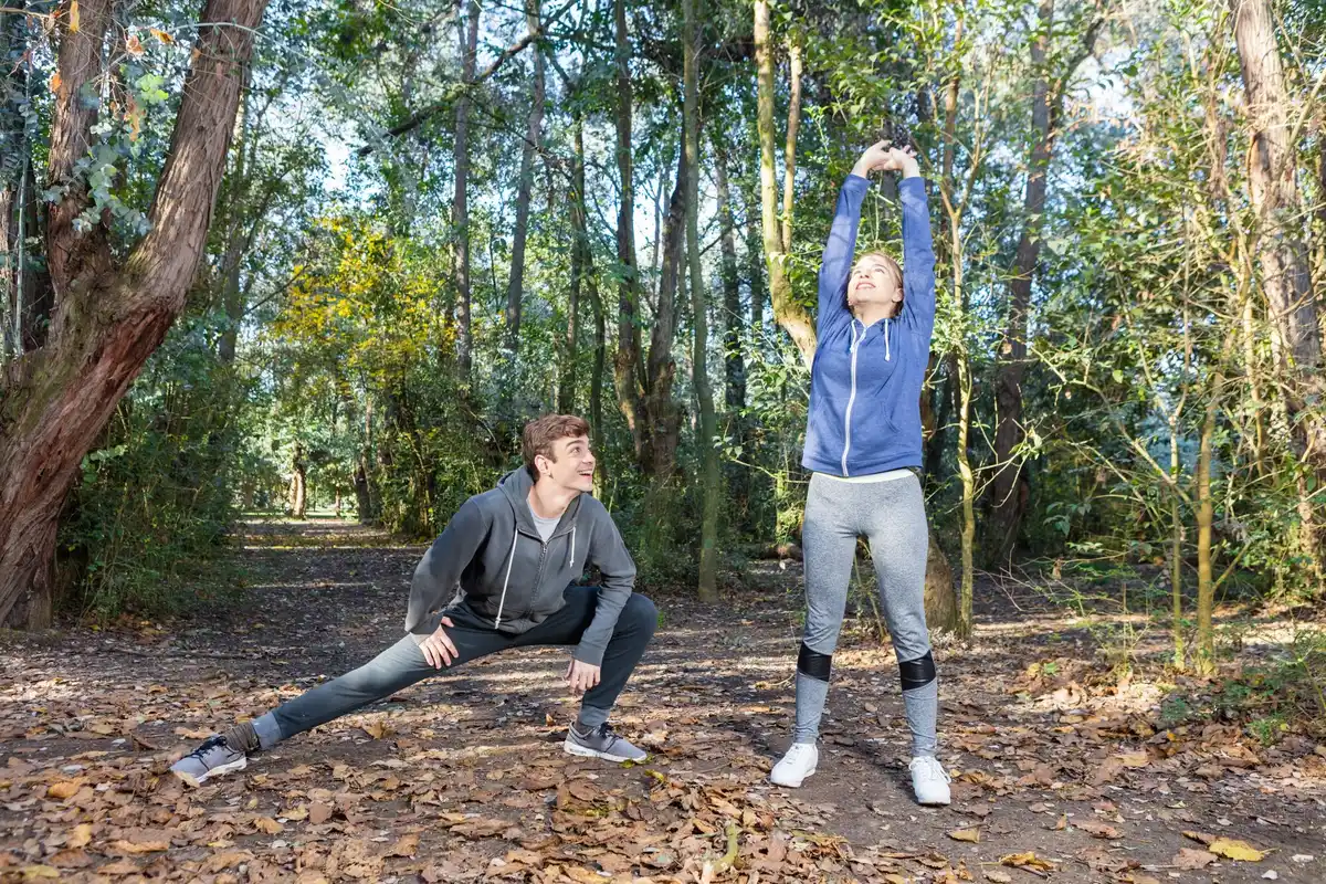 motivated person exercising outdoors Netherlands