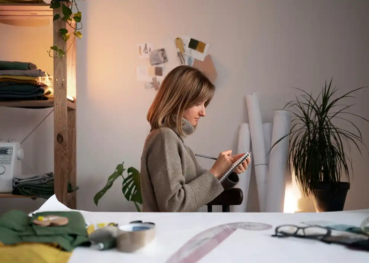 trying new creative techniques