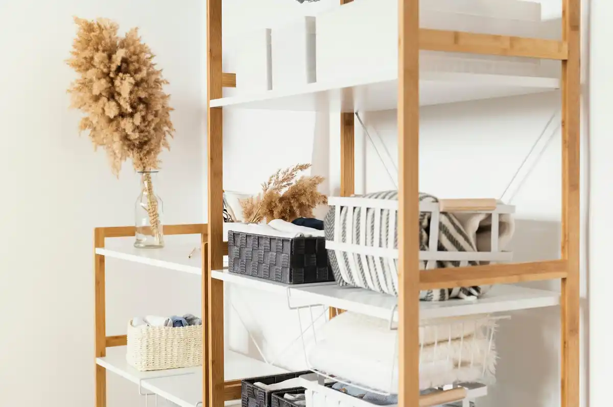 modern Dutch home organization minimal clutter living room