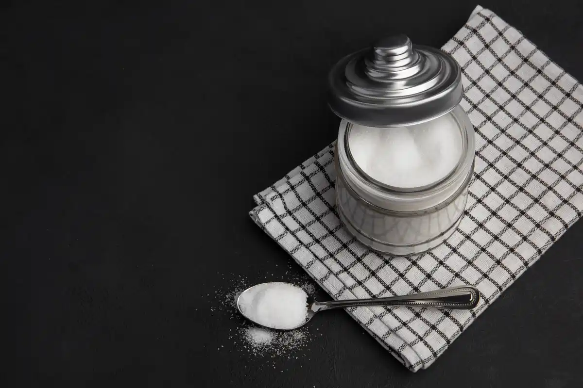 coffee with pinch of salt