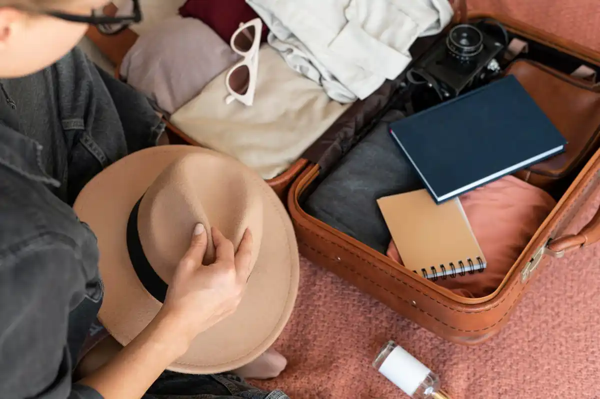 organized suitcase packing travel tips