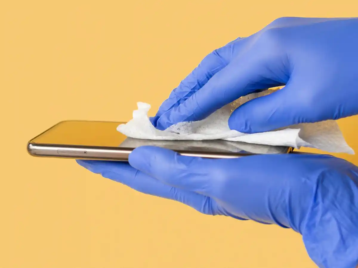 slow smartphone cleaning tips