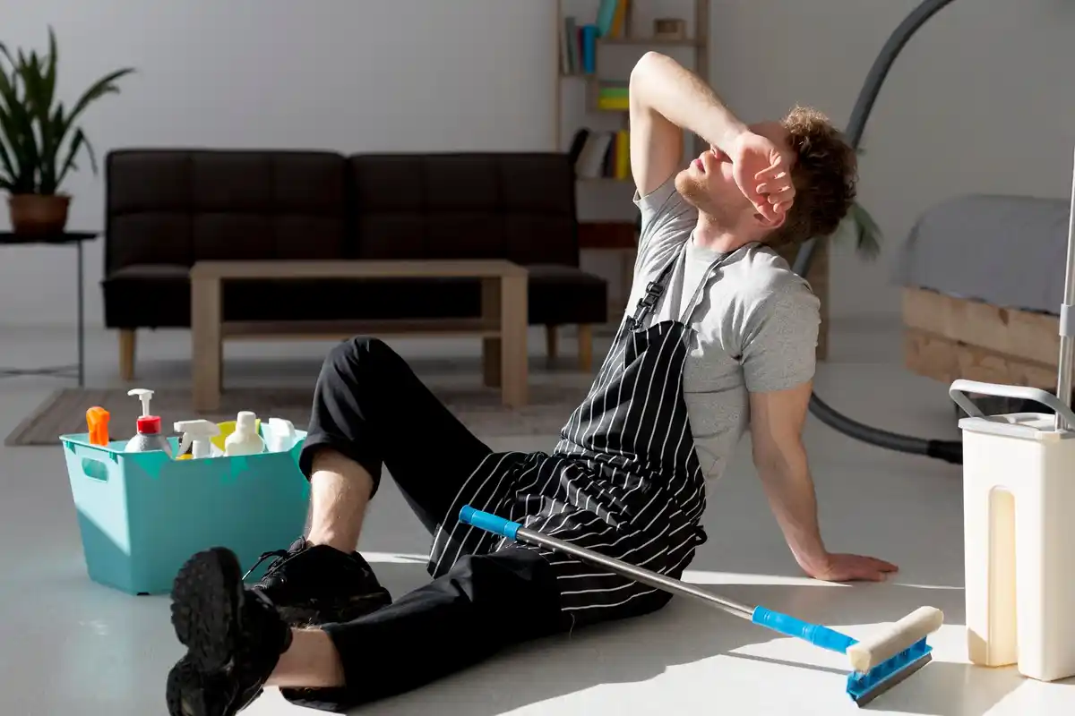 efficient home cleaning routine