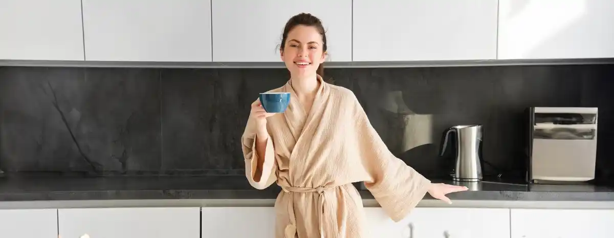 morning routine minimalism coffee