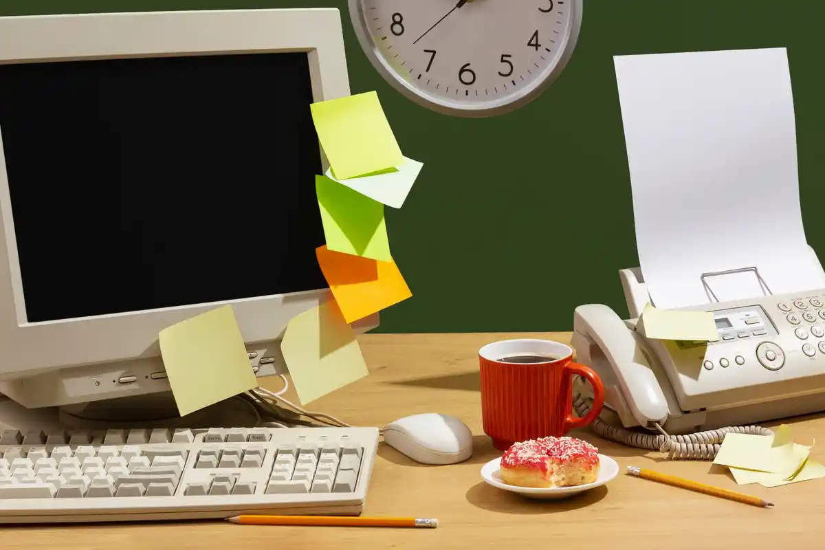 time management chaotic desk