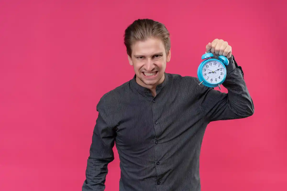 time saving hacks everyday life relaxed person clock