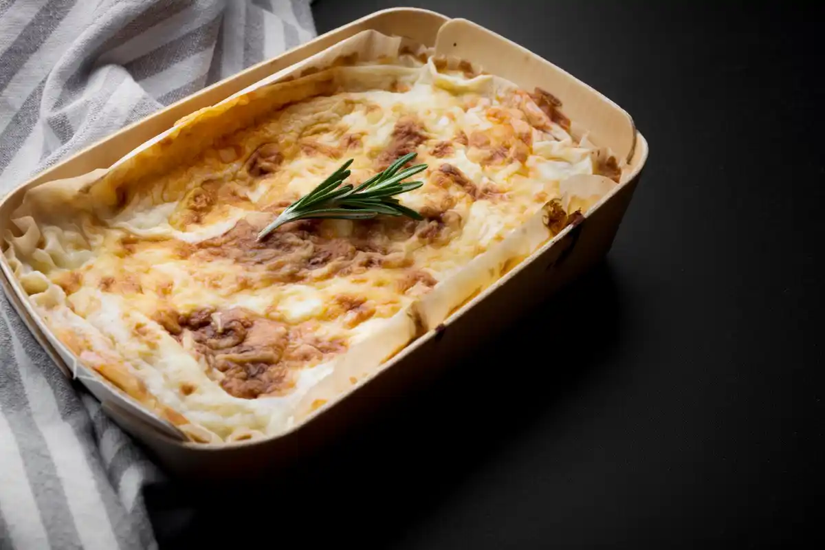 oven baked crispy lasagna
