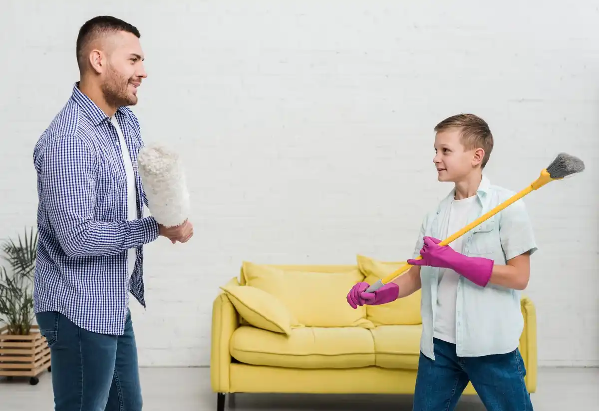 fun family cleaning activities