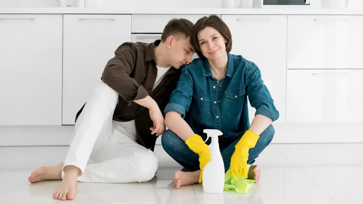 family cleaning chore list