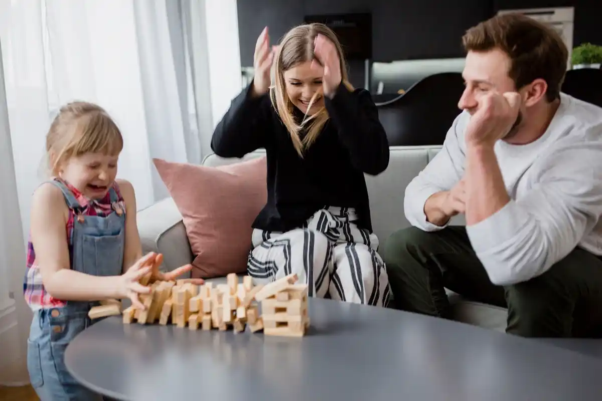 busy family household stress