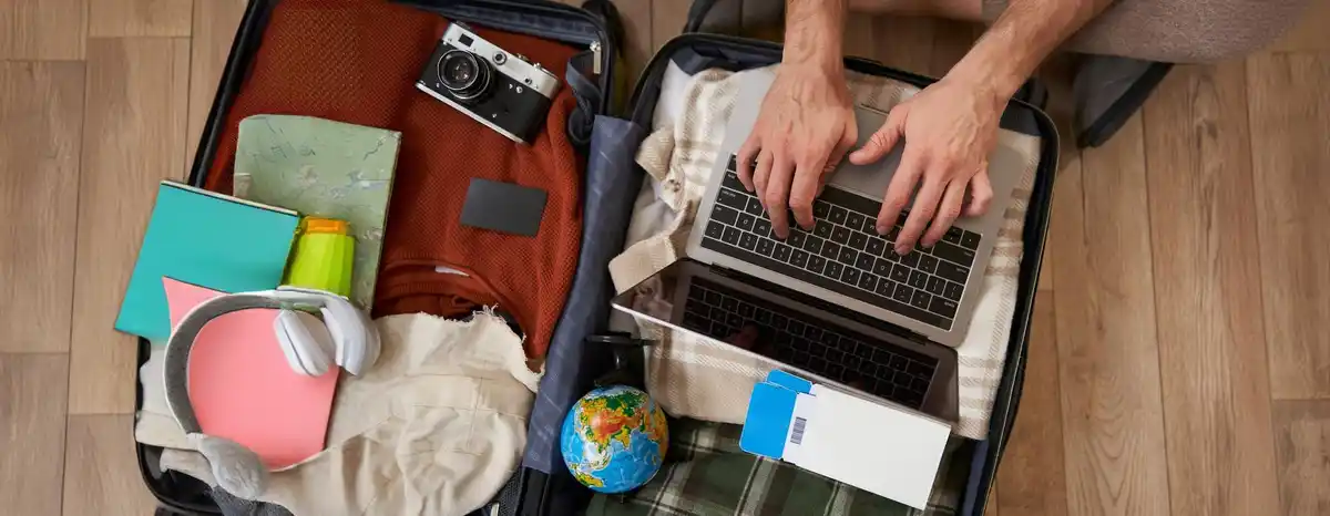 smart travel hacks suitcase and passport packing tips