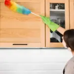 bright clean modern Dutch home interior cleaning tips
