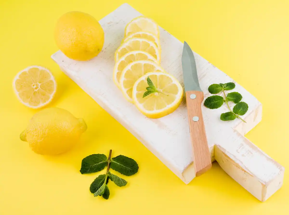 cleaning sponge lemon freshness