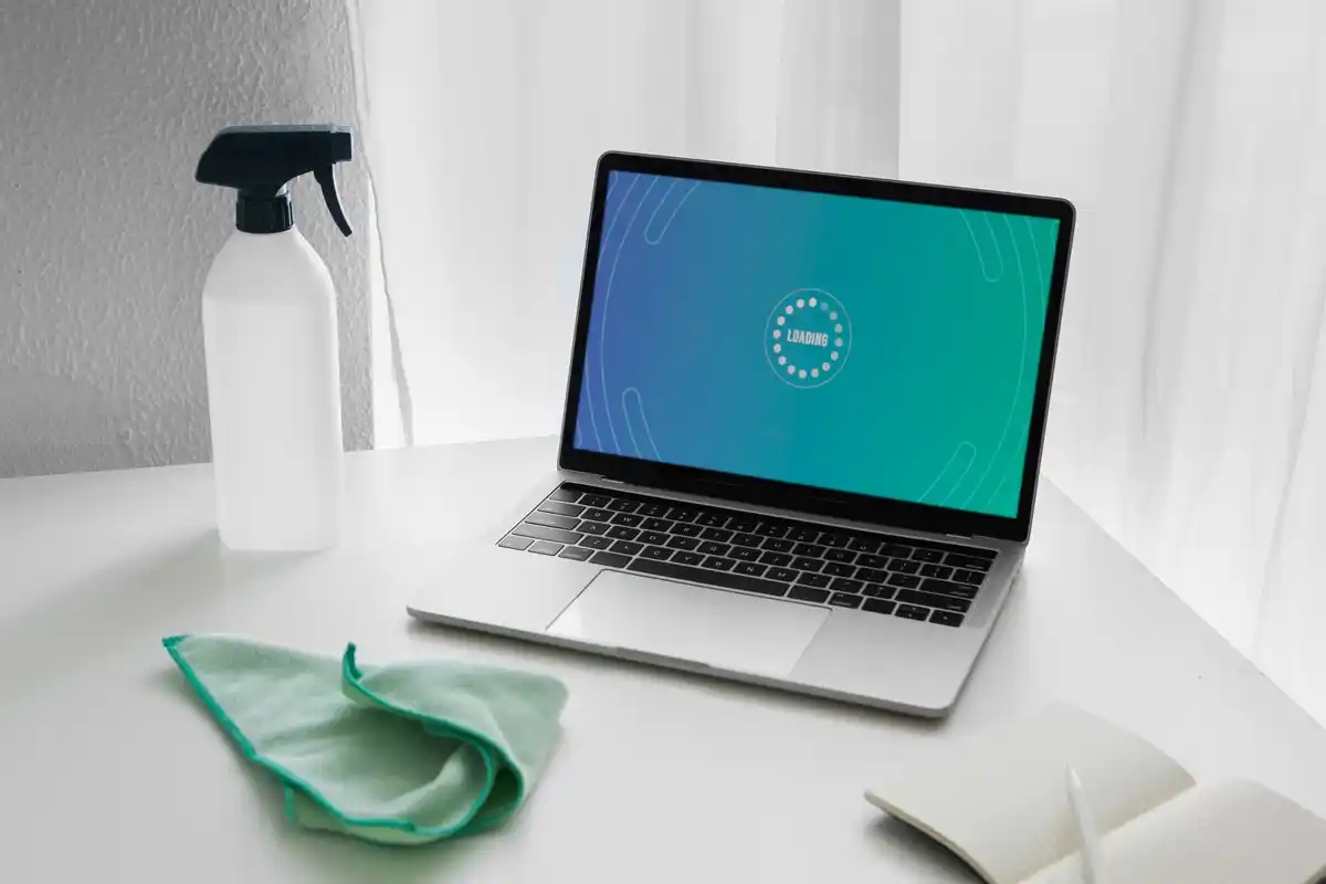 slow laptop cleaning tips home office Netherlands