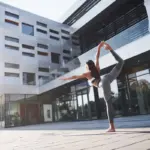 energizing quick office break outdoors people stretching