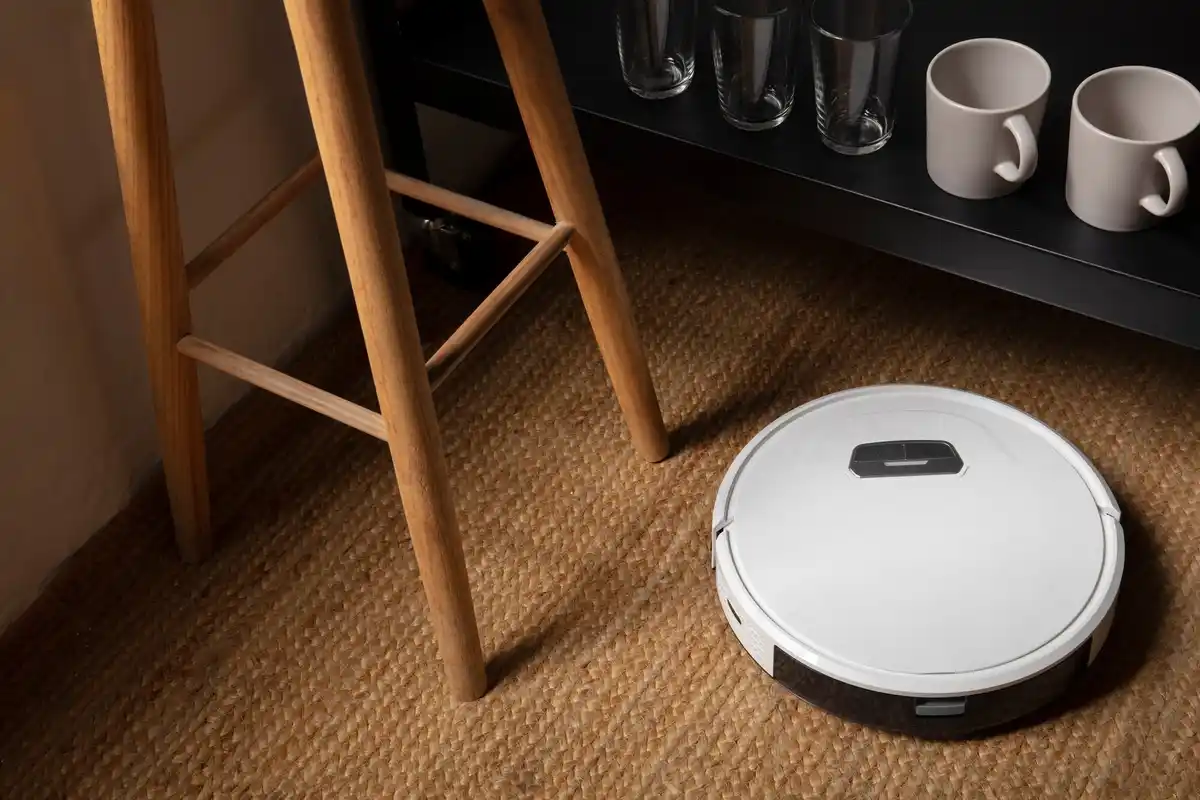 home cleaning with timer minimalist setup
