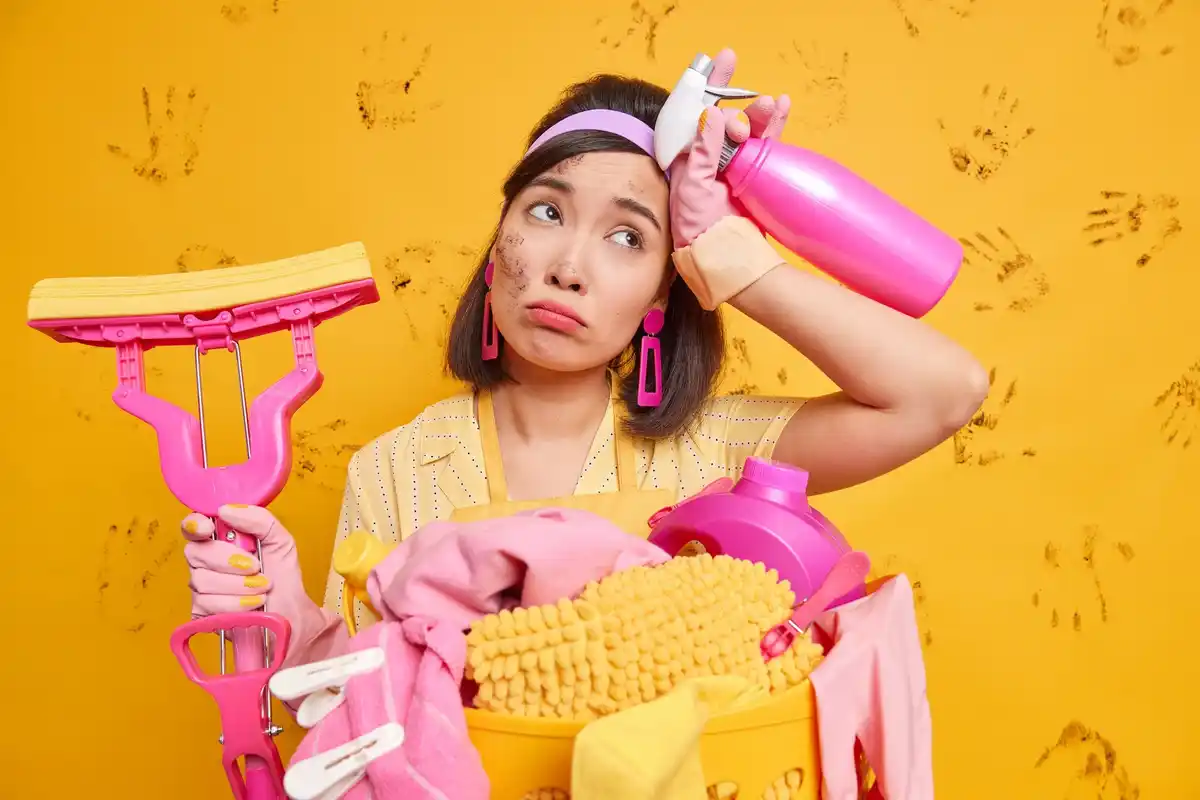 messy household common cleaning mistakes