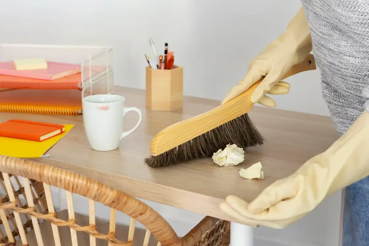 cleaning mistakes and household products on countertop