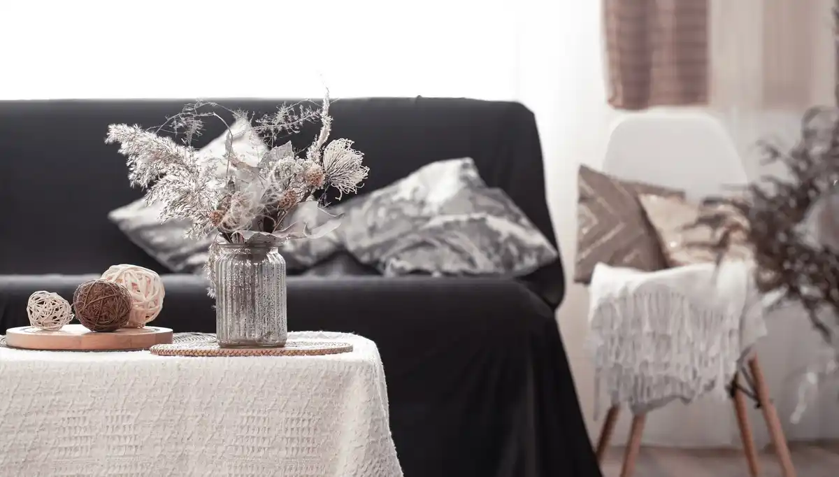tidy home living room minimalist style