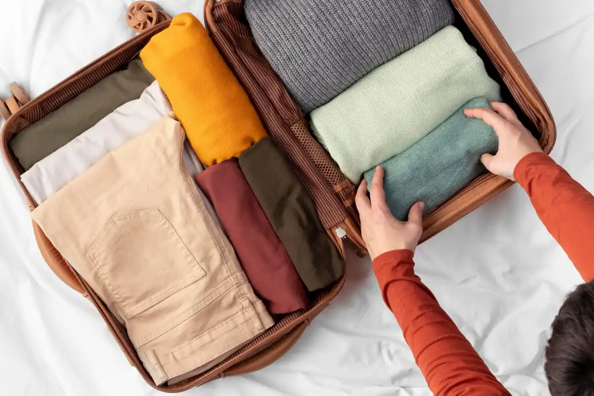 packing tips suitcase neatly organized