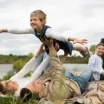 happy family moments daily life Netherlands
