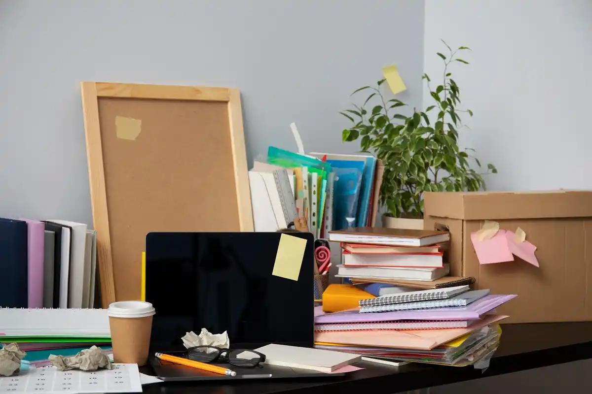 decluttering home before and after messy to tidy