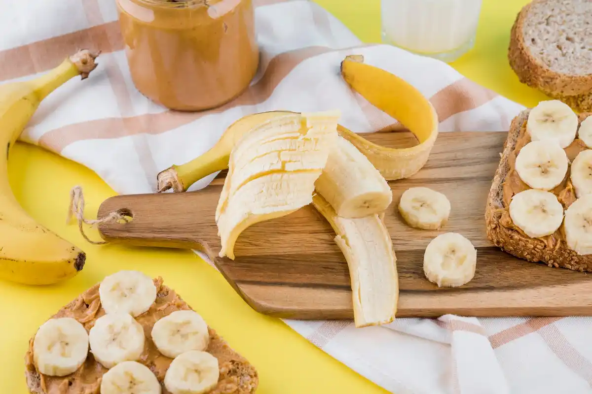Electrolyte rich foods like bananas, nuts and leafy greens