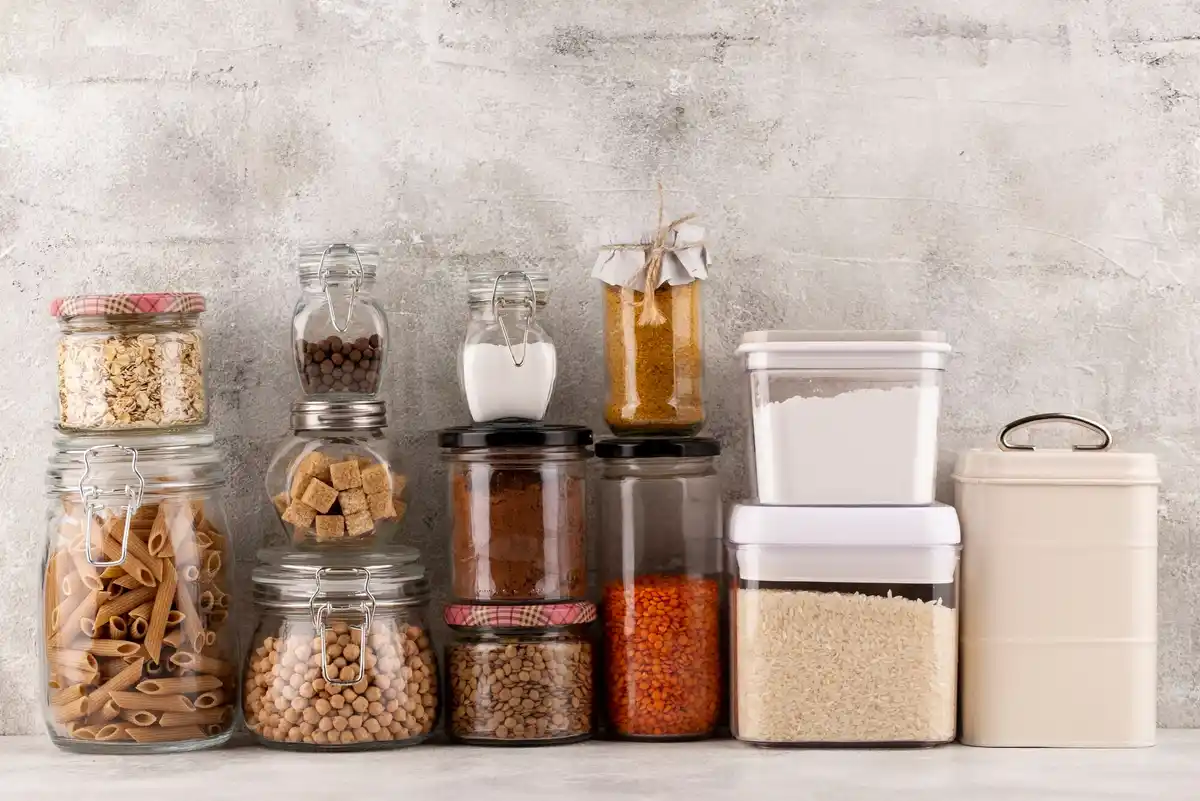 organized home storage containers