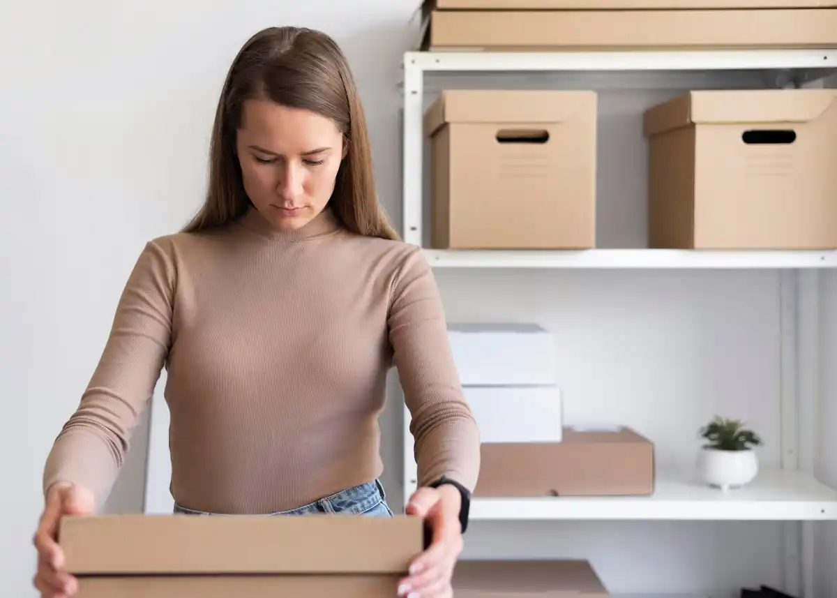 organized home storage simple system