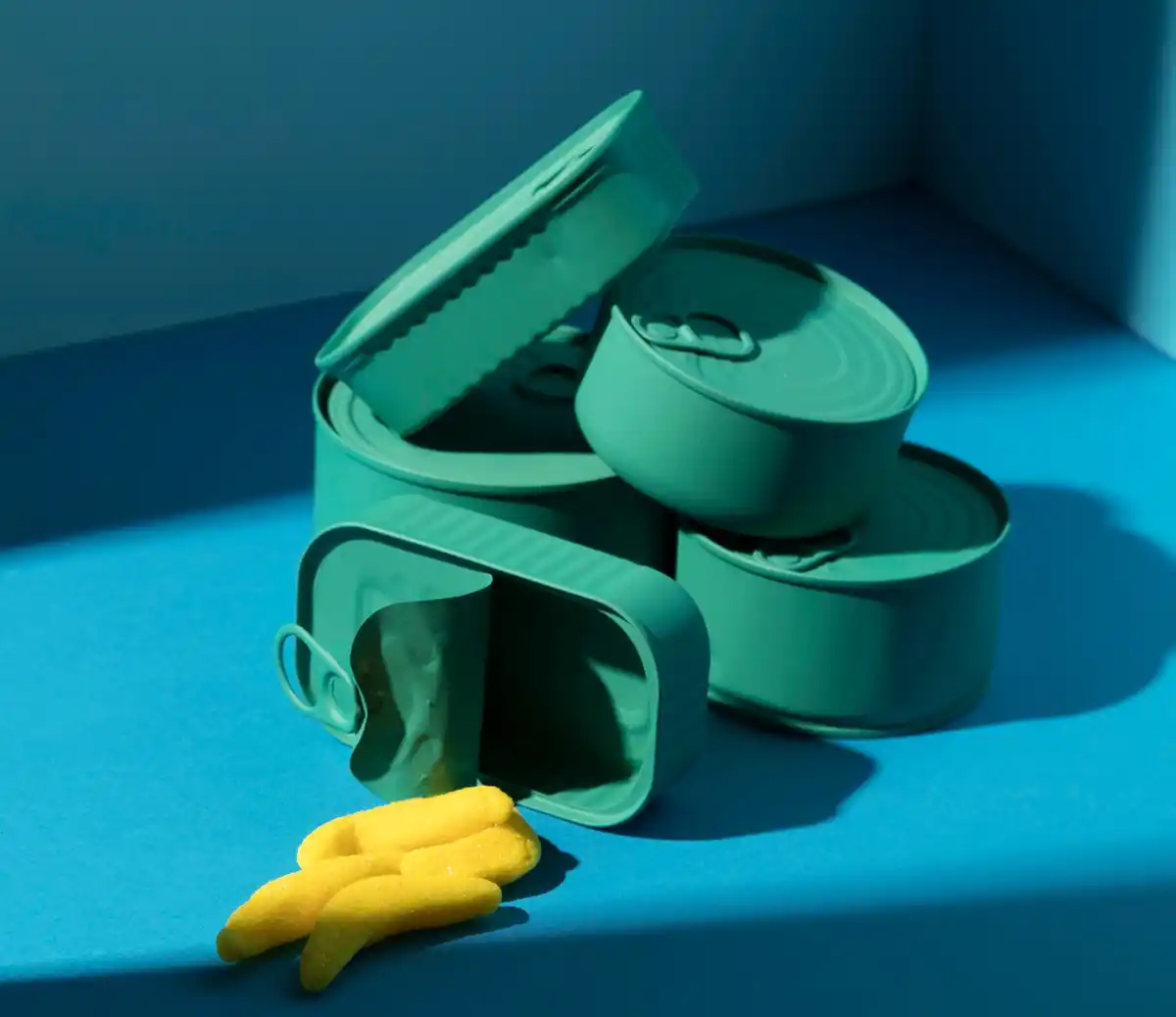 Organizing small household items in stylish containers