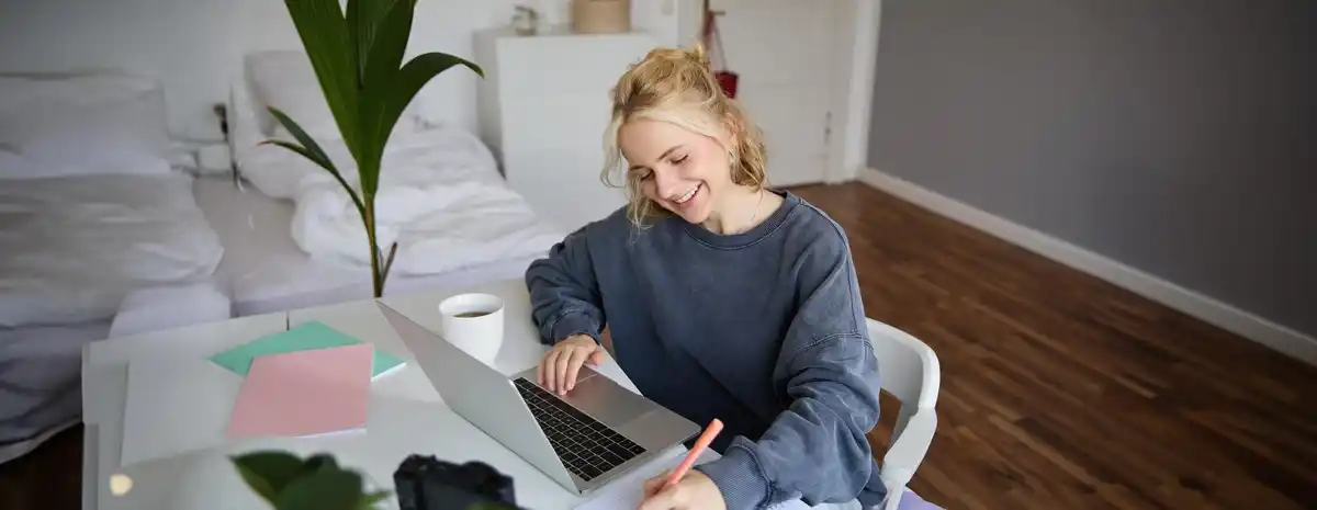 productive day working from home
