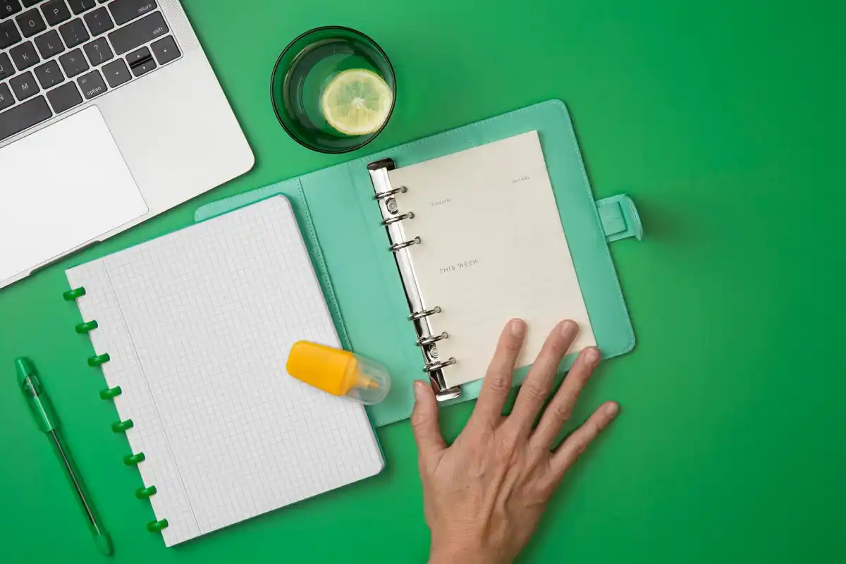 prioritizing tasks at desk